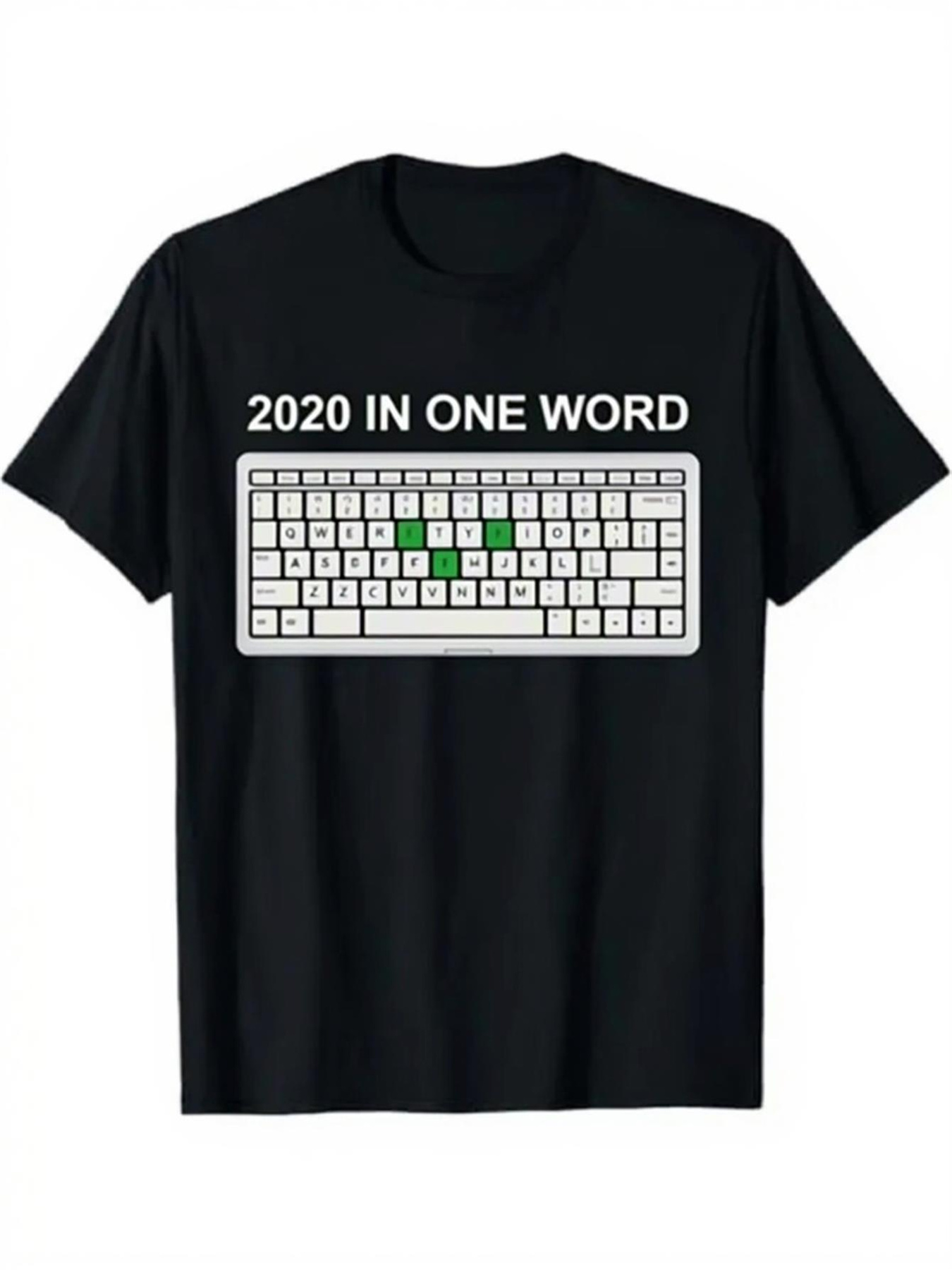 The Office Tech - 남성용 키보드 프린트 반팔 티셔츠(L-5Xl), 스트리트웨어