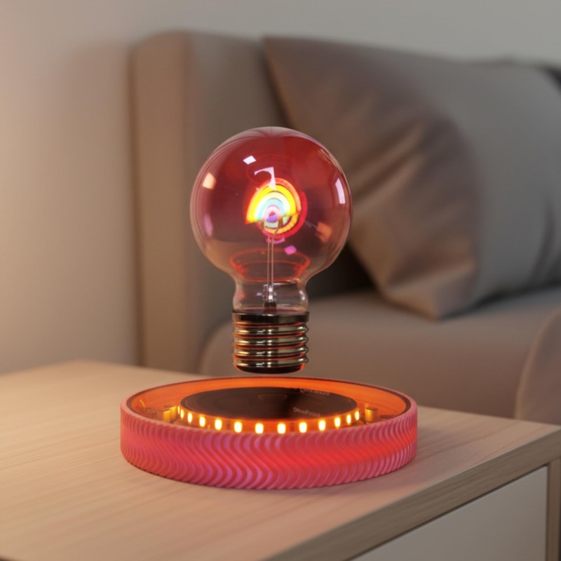 무선 LED 전구 데스크 램프, 공중 부양되는 디자인으 - The Office Tech 리뷰 및 가격