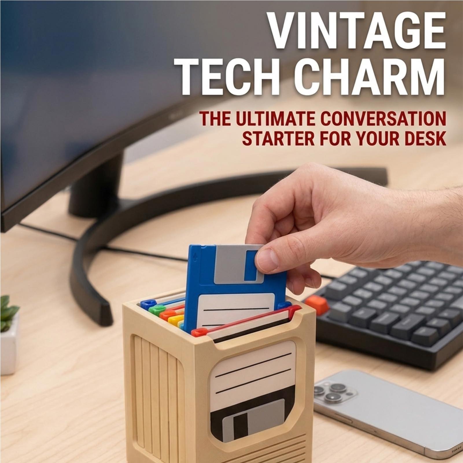 레트로 테크 코스터 홀더 세트 레트로 감성 수납 랙 음 - The Office Tech 리뷰 및 가격